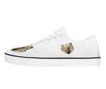 Golden Tiger - Motif Canvas Sneakers