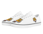 Fierce Tiger Head Canvas Sneakers