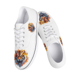 Blazing Tiger Art Canvas Sneakers